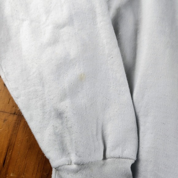 Vintage 1986 College of Charleston Yacht Club Sweatshirt Belton XL White 80s USA - Picture 5 of 10